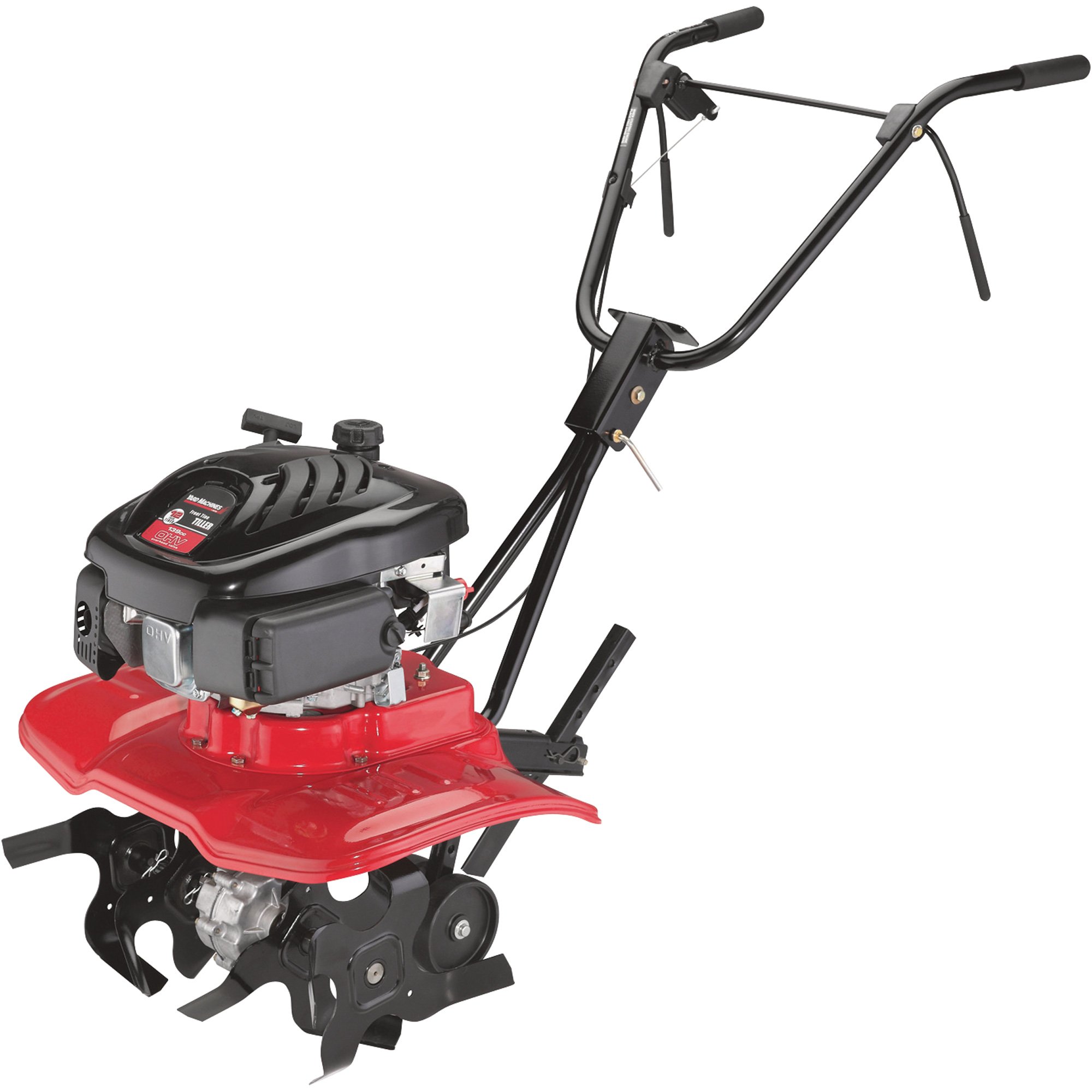 Yard Machines Front Tine Tiller — 24in. Tilling Width, 139cc POWERMORE OHV Engine, Model# 21A-24MK000